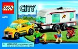 Istruzioni per la Costruzione - LEGO - 4435 - Car & Camper: Page 1