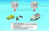 Istruzioni per la Costruzione - LEGO - 4435 - Car & Camper: Page 2