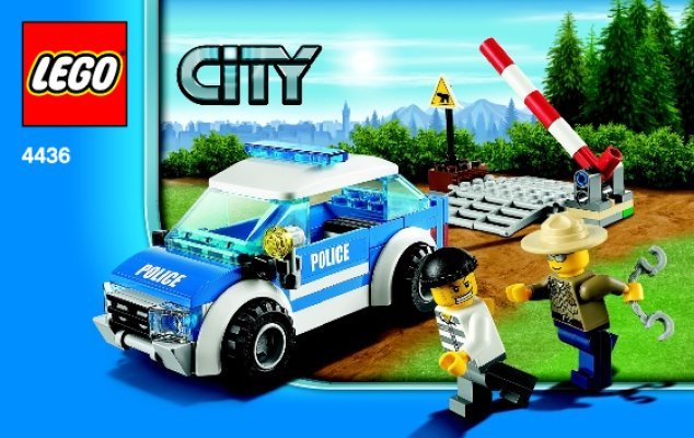 Istruzioni per la Costruzione - LEGO - 4436 - Patrol Car: Page 1