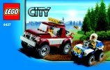 Istruzioni per la Costruzione - LEGO - City - 4437 - Inseguimento della Polizia: Page 1