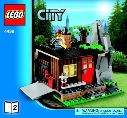 Istruzioni per la Costruzione - LEGO - 4438 - Robber's Hideout: Page 1