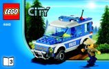 Istruzioni per la Costruzione - LEGO - 4440 - Forest Police Station: Page 1