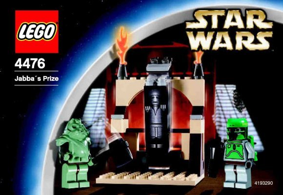 Istruzioni per la Costruzione - LEGO - 4476 - Jabba's Prize: Page 1