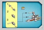 Istruzioni per la Costruzione - LEGO - 4484 - MINI X-wing Fighter™ & TIE Advanced™: Page 7