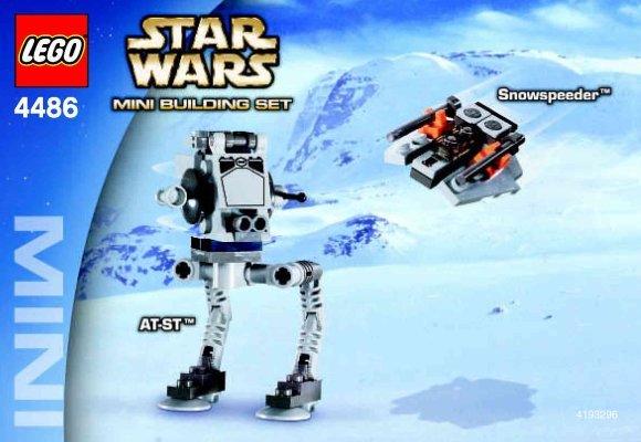 Istruzioni per la Costruzione - LEGO - 4486 - MINI AT-ST™ & Snowspeeder™: Page 1