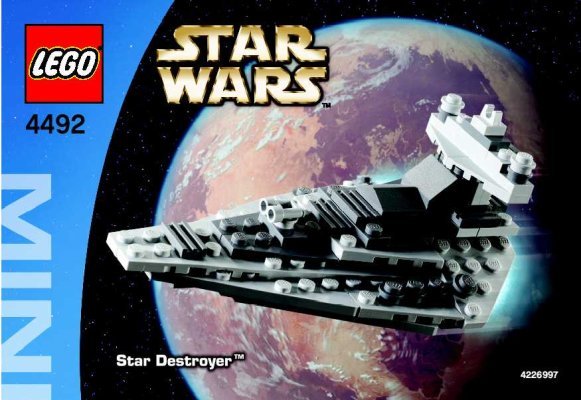 Istruzioni per la Costruzione - LEGO - 4492 - MINI Star Destroyer™: Page 1