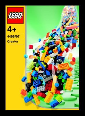 Istruzioni per la Costruzione - LEGO - 4496 - Fun with Building: Page 1