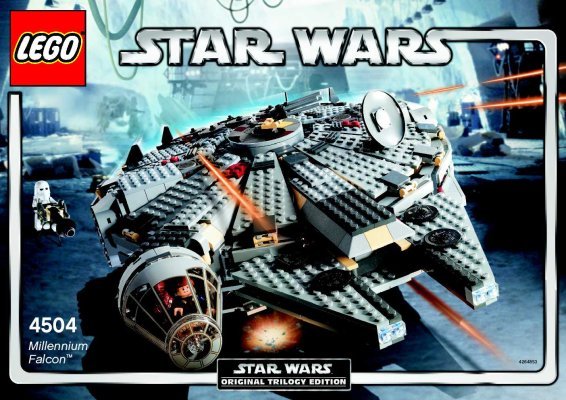 Istruzioni per la Costruzione - LEGO - 4504 - Millennium Falcon™: Page 1