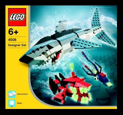 Istruzioni per la Costruzione - LEGO - 4506 - Deep-Sea Predators: Page 1