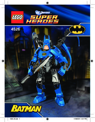 Istruzioni per la Costruzione - LEGO - 4526 - Batman™: Page 1