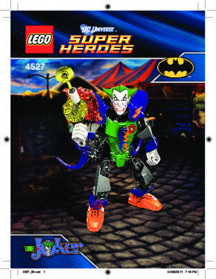 Istruzioni per la Costruzione - LEGO - 4527 - The Joker: Page 1