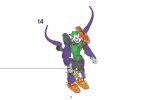 Istruzioni per la Costruzione - LEGO - 4527 - The Joker: Page 22