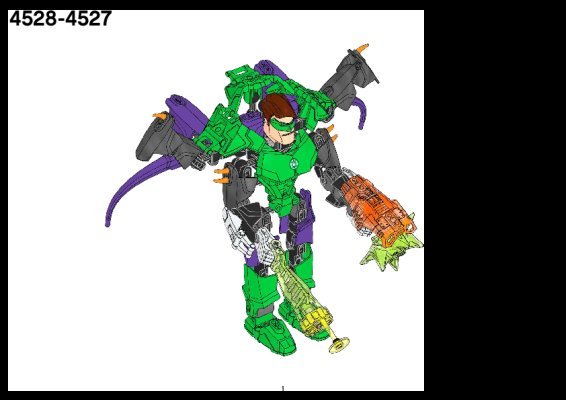 Istruzioni per la Costruzione - LEGO - 4527 - The Joker: Page 1