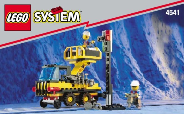 Istruzioni per la Costruzione - LEGO - 4541 - Maintenance Vehicle: Page 1