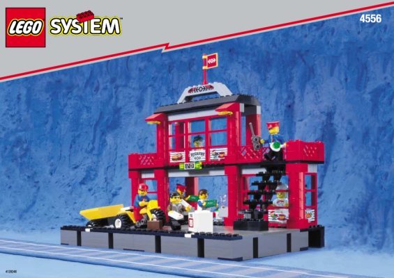 Istruzioni per la Costruzione - LEGO - 4556 - Train Station: Page 1