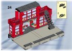 Istruzioni per la Costruzione - LEGO - 4556 - Train Station: Page 28