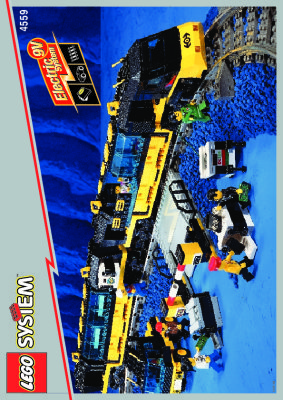 Istruzioni per la Costruzione - LEGO - 4559 - High Speed Train Starter Set: Page 1