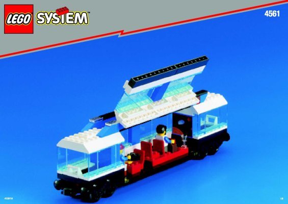 Istruzioni per la Costruzione - LEGO - 4561 - Fast Passenger Train Set: Page 1