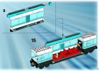 Istruzioni per la Costruzione - LEGO - 4561 - Fast Passenger Train Set: Page 13