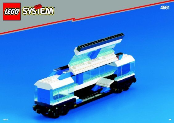 Istruzioni per la Costruzione - LEGO - 4561 - Fast Passenger Train Set: Page 1