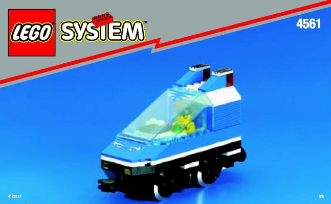 Istruzioni per la Costruzione - LEGO - 4561 - Fast Passenger Train Set: Page 1