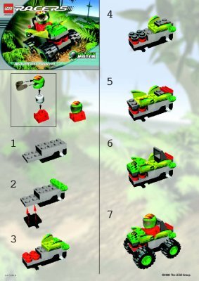 Istruzioni per la Costruzione - LEGO - 4583 - Maverick Storm: Page 1