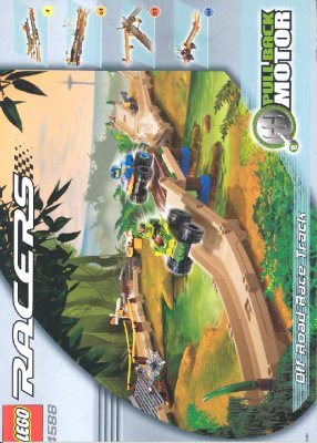 Istruzioni per la Costruzione - LEGO - 4588 - Offroad Race Track: Page 1