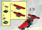 Istruzioni per la Costruzione - LEGO - 4593 - Zero Hurricane & Red Blizzard: Page 7