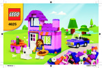 Istruzioni per la Costruzione - LEGO - 4625 - LEGO® Pink Brick Box: Page 1