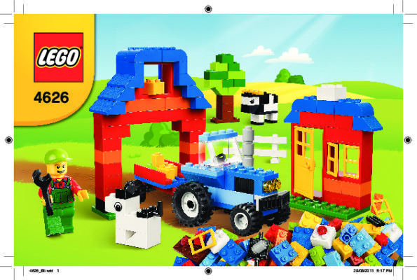 Istruzioni per la Costruzione - LEGO - 4626 - LEGO® Brick Box: Page 1