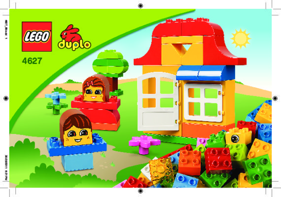 Istruzioni per la Costruzione - LEGO - 4627 - LEGO® DUPLO® Fun with Bricks: Page 1