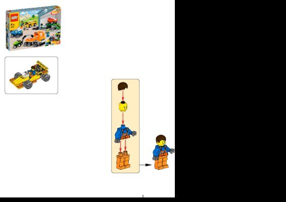 Istruzioni per la Costruzione - LEGO - 4635 - Fun with Vehicles: Page 1