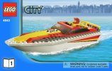 Istruzioni per la Costruzione - LEGO - 4643 - Power Boat Transporter: Page 1