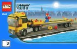 Istruzioni per la Costruzione - LEGO - 4643 - Power Boat Transporter: Page 1