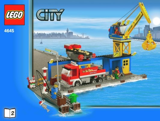 Istruzioni per la Costruzione - LEGO - 4645 - Harbor: Page 1