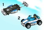 Istruzioni per la Costruzione - LEGO - 4666 - Speedy Police Car: Page 2