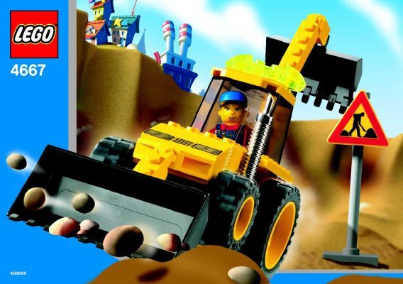 Istruzioni per la Costruzione - LEGO - 4667 - Loadin' Digger: Page 1