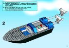 Istruzioni per la Costruzione - LEGO - 4669 - Turbo-charged Police Boat: Page 3