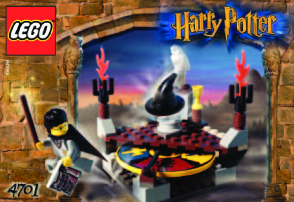 Istruzioni per la Costruzione - LEGO - 4701 - The Sorting Hat™: Page 1