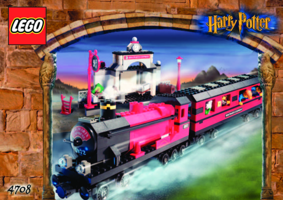 Istruzioni per la Costruzione - LEGO - 4708 - Hogwarts™ Express: Page 1