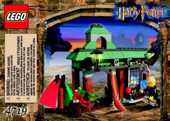 Istruzioni per la Costruzione - LEGO - 4719 - Quality Quidditch™ Supplies: Page 1