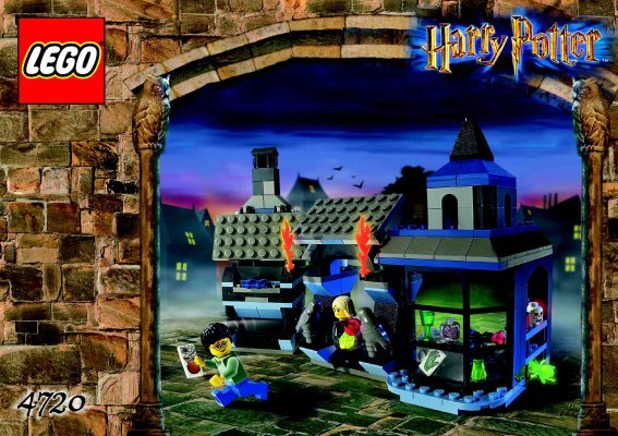 Istruzioni per la Costruzione - LEGO - 4720 - Knockturn Alley: Page 1