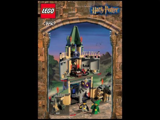 Istruzioni per la Costruzione - LEGO - 4729 - Dumbledore's Office: Page 1