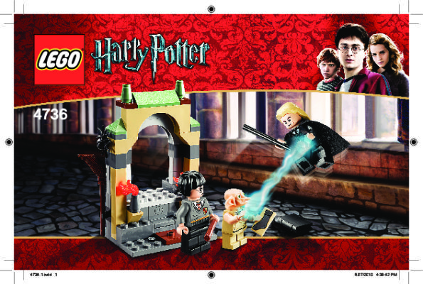 Istruzioni per la Costruzione - LEGO - 4736 - Freeing Dobby: Page 1