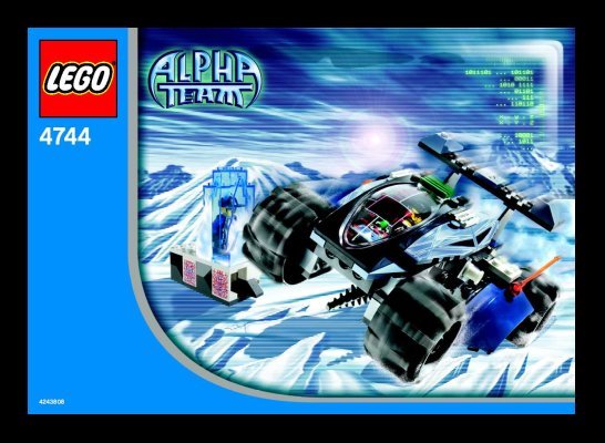 Istruzioni per la Costruzione - LEGO - 4744 - Tundra Tracker: Page 1