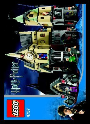 Istruzioni per la Costruzione - LEGO - 4757 - Hogwarts™ Castle: Page 1