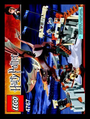 Istruzioni per la Costruzione - LEGO - 4767 - Harry And The Hungarian Horntail: Page 1