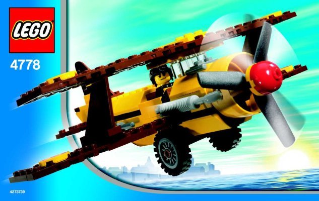 Istruzioni per la Costruzione - LEGO - 4778 - LEGO® Vintage Aircraft: Page 1