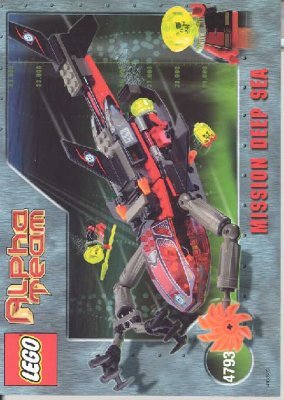 Istruzioni per la Costruzione - LEGO - 4793 - Ogel Shark Assault Sub: Page 1