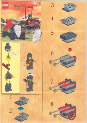 Istruzioni per la Costruzione - LEGO - 4819 - REBEL CHARIOT: Page 1